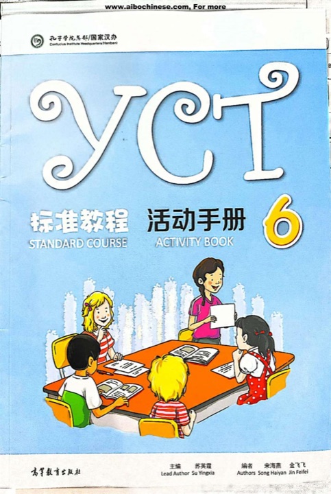 Bìa sách bài tập YCT Activity Book 6